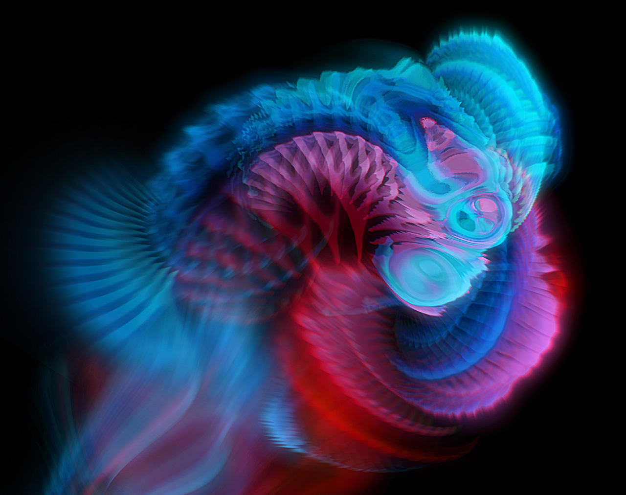 Krake I by Geso | Audioreactive Visuals / Digital Art / Graphic Art