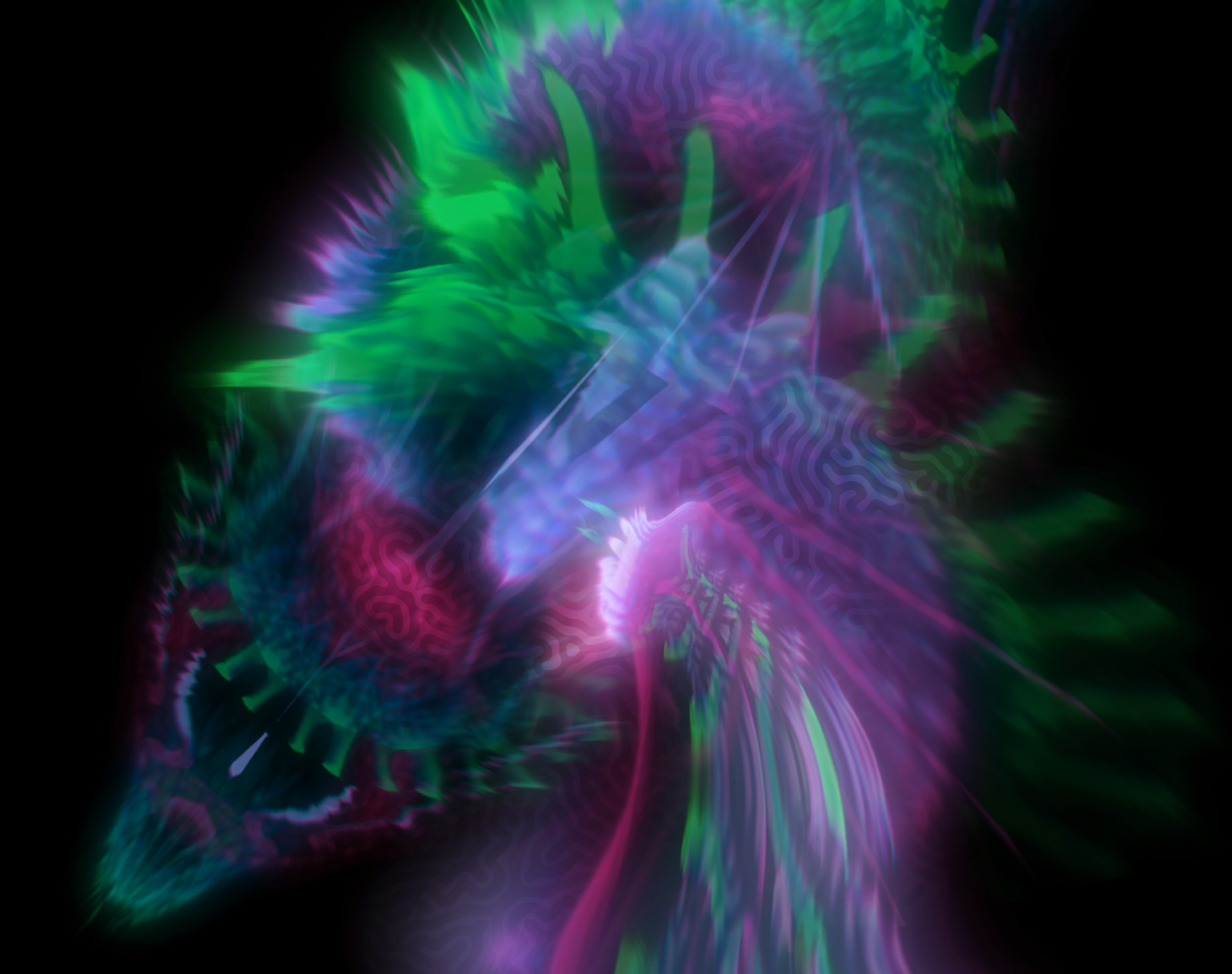visual artwork Krake II by Geso