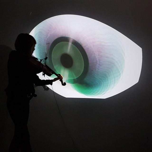 Visual Music Improvisation Morphome Trio Visual by Geso