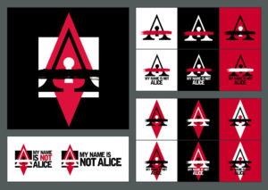 Art direction for music band My Name Is Not Alice by Geso