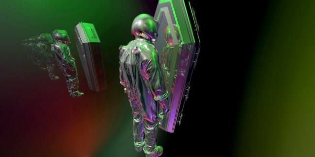 Geso 3D video art - Non est ad astra mollis e terris via