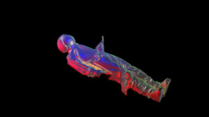 Geso 3D video art - Non est ad astra mollis e terris via
