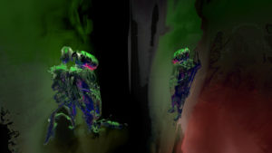 Geso 3D video art - Non est ad astra mollis e terris via