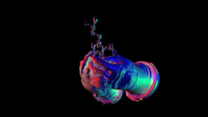 Geso 3D video art - Non est ad astra mollis e terris via