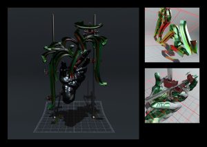 3D Artworks by Geso / God Is A Glitch