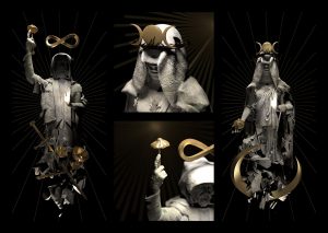 3D Artworks by Geso / God Is A Glitch