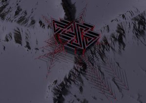 3D Lettering and logos designed by Geso / God Is A Glitch