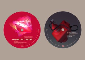 Fuego Futuro from Miguel Gil Tertre, cover artwork and design by Geso / God Is A Glitch