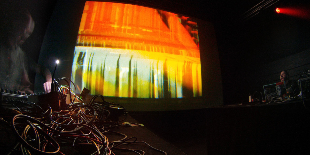 Live Performance by Geso and Kamikaze Space Programme at L.E.V. Matadero Festival