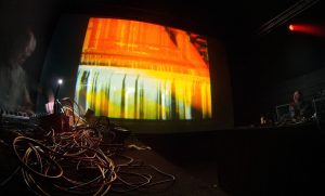 Live Performance by Geso and Kamikaze Space Programme at L.E.V. Matadero Festival