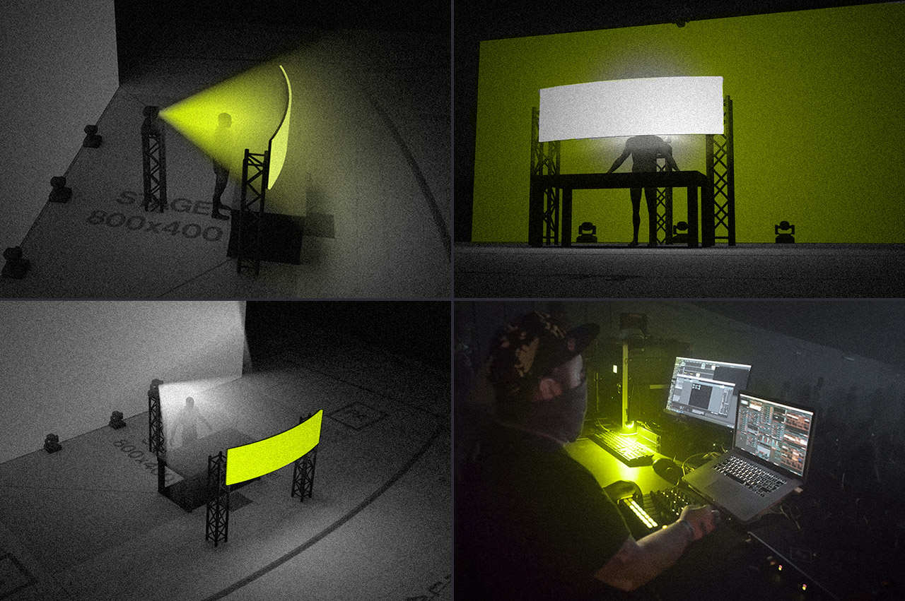 Live AV by Exhausted Modern + Geso at Lunchmeat Festival 2020