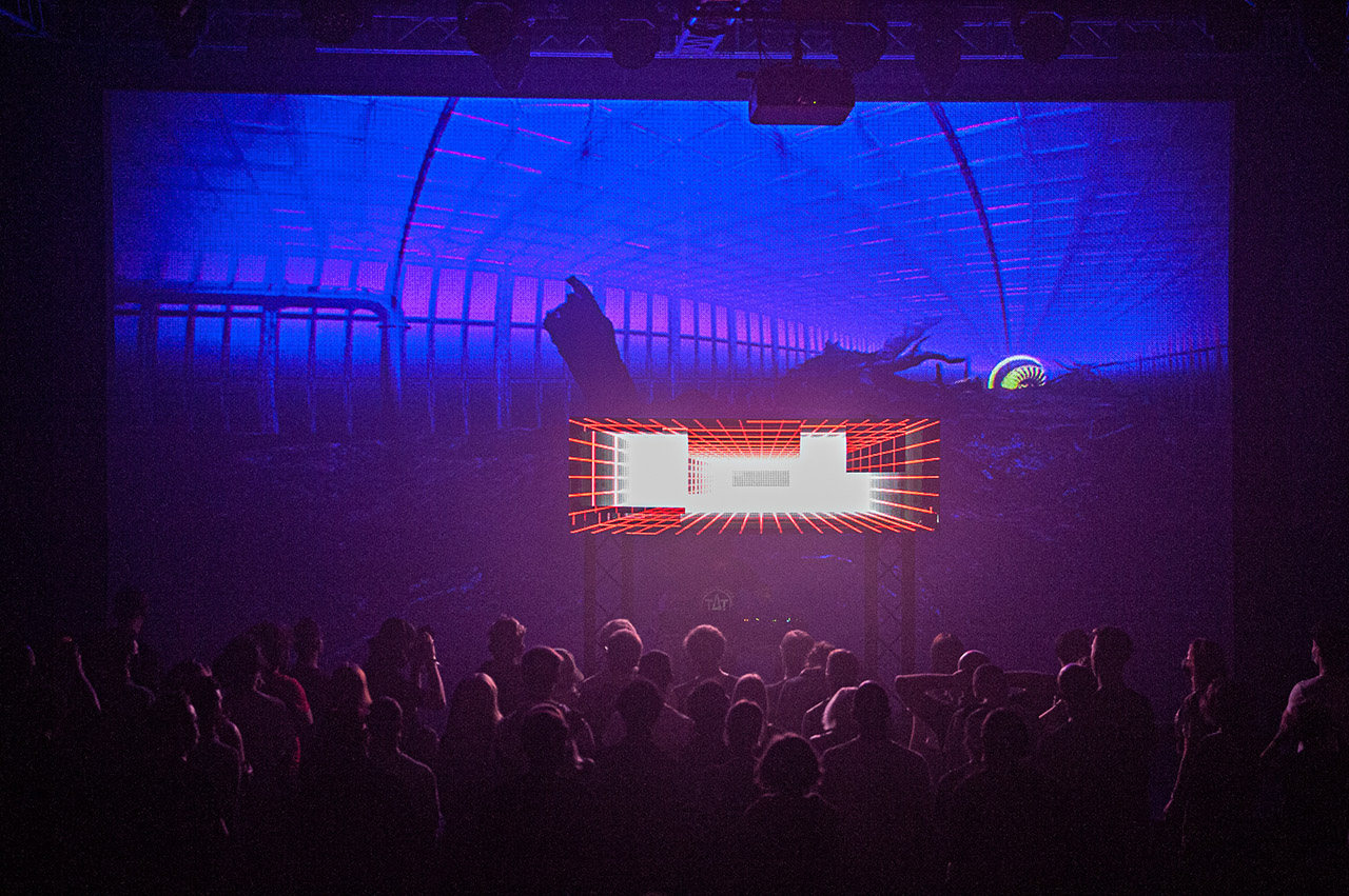 Live AV by Exhausted Modern + Geso at Lunchmeat Festival 2020