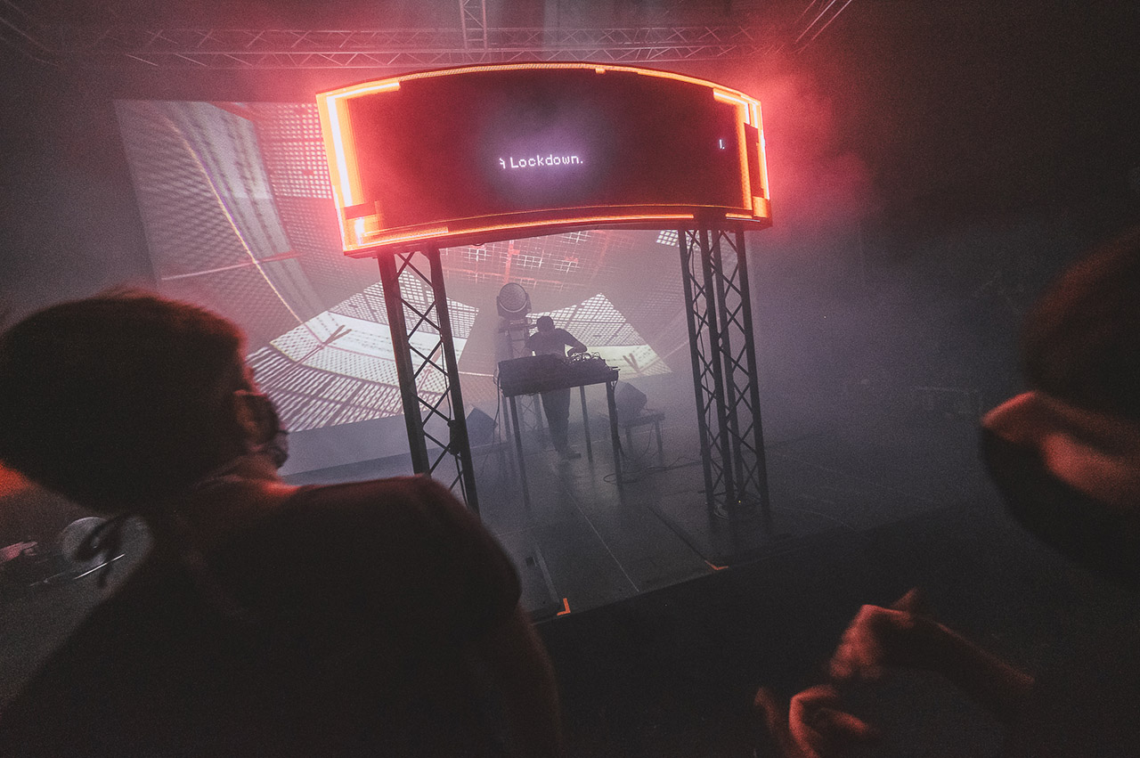 Live AV by Exhausted Modern + Geso at Lunchmeat Festival 2020