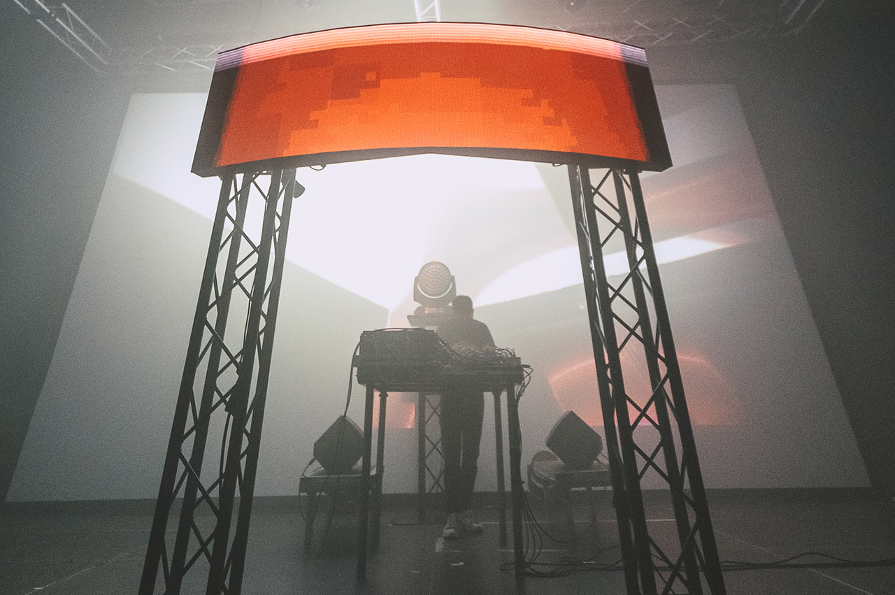 Live AV by Exhausted Modern + Geso at Lunchmeat Festival 2020