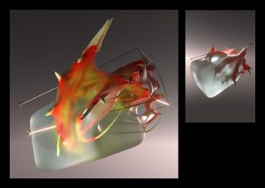 3D Artworks by Geso / God Is A Glitch