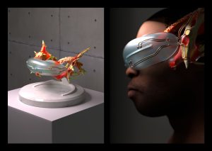 3D Artworks by Geso / God Is A Glitch