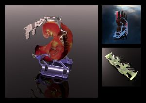 3D Artworks by Geso / God Is A Glitch