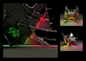 3D Artworks by Geso / God Is A Glitch