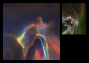 AV Performance w/ Michael Rauter at DAZ | visuals by Geso