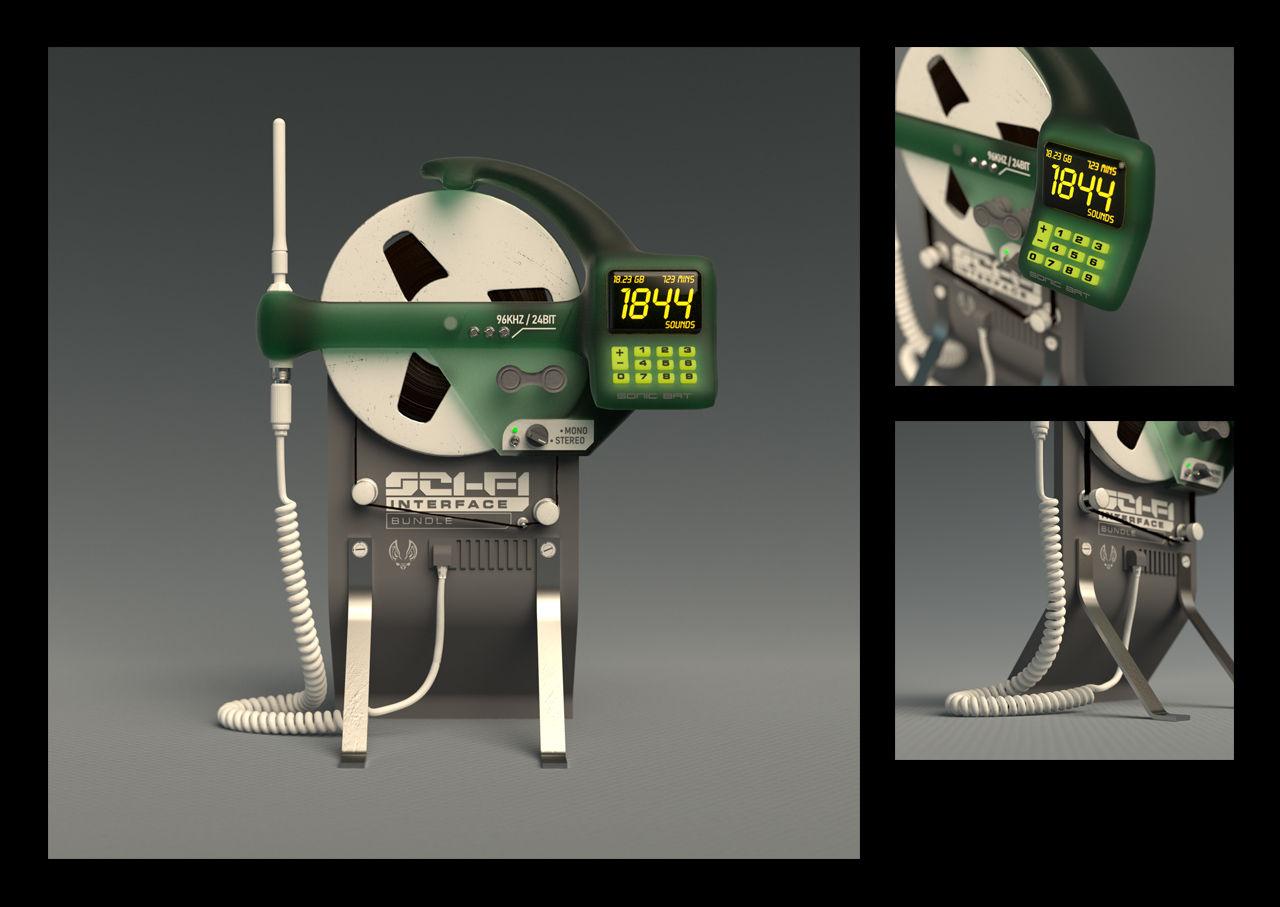 3D Artworks for Sonic Bat by Geso