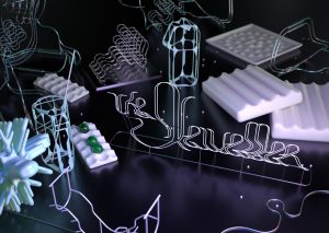 The Jeweller 3D Lettering by Geso