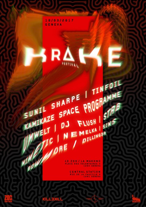Krake Festival Geneva Poster