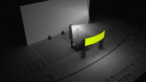 Stage Design for Lunchmeat Festival
